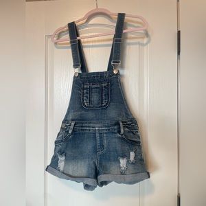 Overall Shorts